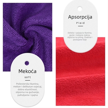 Prilagodljiva krpa za pranje automobila, 420 g, mikrovlakana, upijajuća, debeli ručnik za čišćenje s logotipom, različite veličine