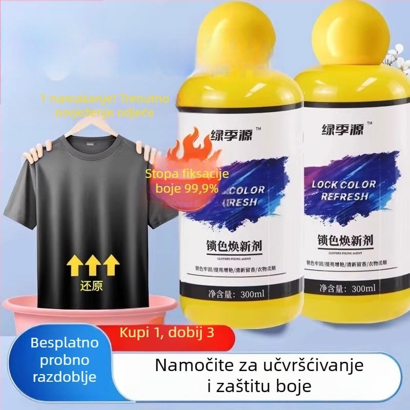 Sredstvo za fiksiranje boje odjeće i posvjetljivanje, kućna uporaba, izbjeljivanje i njega pranja (200–350 g)