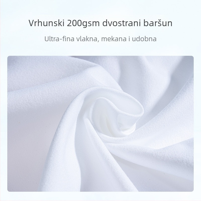 Prilagođeni microfiber plažni ručnik, brzi sušenje, dvostrani baršunasti otisak, oversize