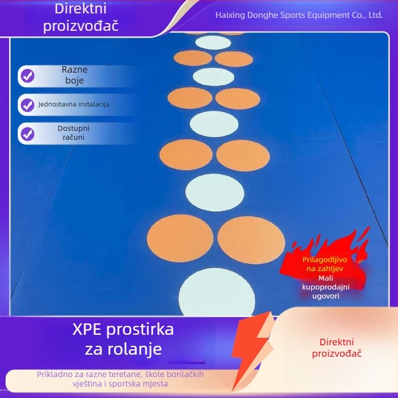 XPE rolni madrac za borilačke vještine, hrvanje i boksa