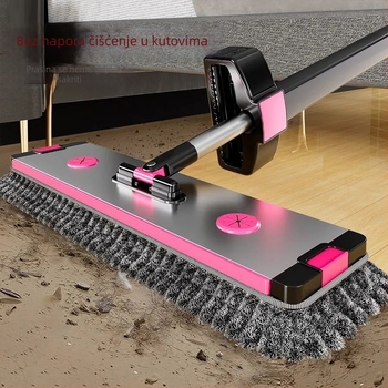 Chenille plosnati mop za kućnu upotrebu, bez ručnog pranja, čišćenje velikih površina, 42 cm