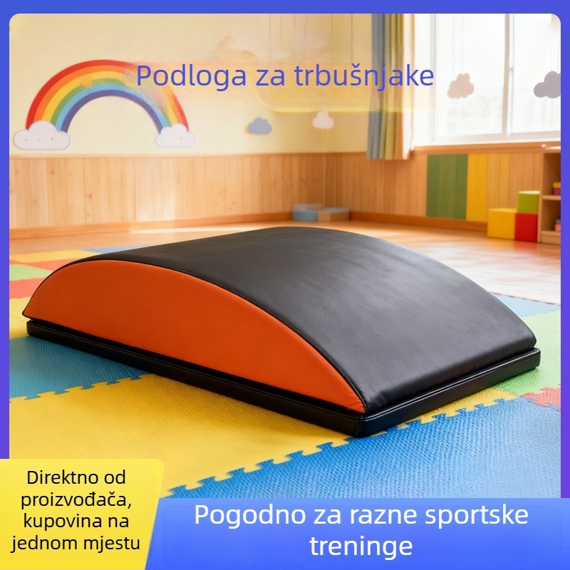 AB MAT za trbuh i core, arkastog oblika podloga za sit-up, podrška za invertiranje, protuklizna i otporna na habanje
