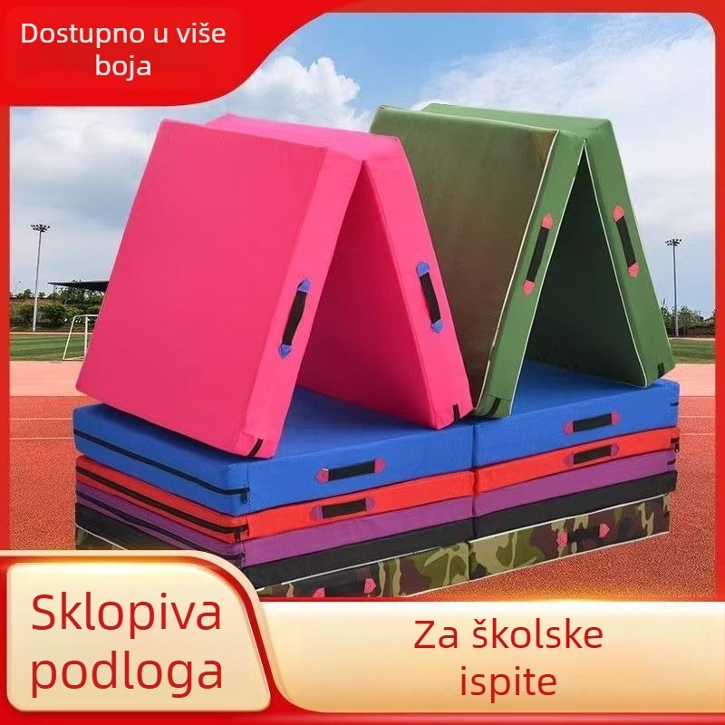 Mat za trbušnjake i gimnastiku, sklopivi plesni mat za akrobatske vježbe, podloga za vježbanje za učenike i djecu