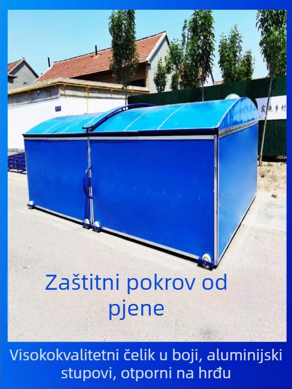 Fosbury Flop jastuk – debeli veliki gimnastički madrac za školsku obuku, zaštita pri penjaju i skok motkom