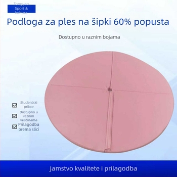 Mat za pole dance i zračnu jogu, zaštita od pada, debela četveroslojna gimnastička podloga za fitness i ples