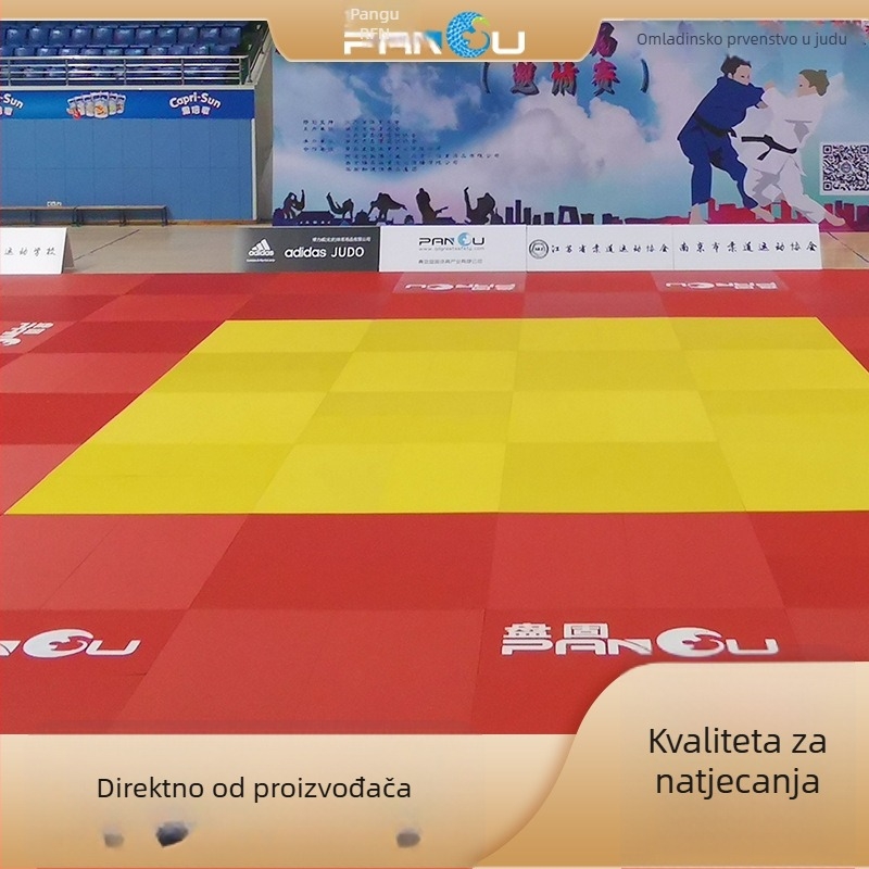 Judo madrac za profesionalnu obuku i natjecanja, tatami za borbu, debeli protivklizni madrac s kompresiranim spužvom, madrac za Brazilian Jiu-Jitsu