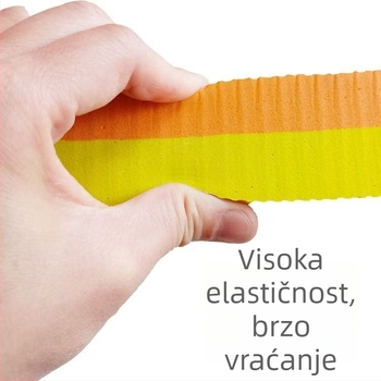 Podloga za koljena za vježbe s ab rollerom, debeli EVA jastučić za koljena, kućna uporaba, plosnata podrška za ravnotežu