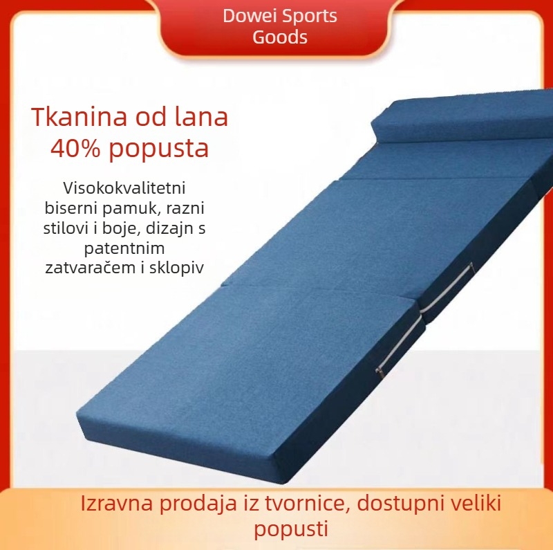 Sklopiva podloga za odmor u uredu – spavanje na podu, za vanjsku upotrebu, za učenike i djecu