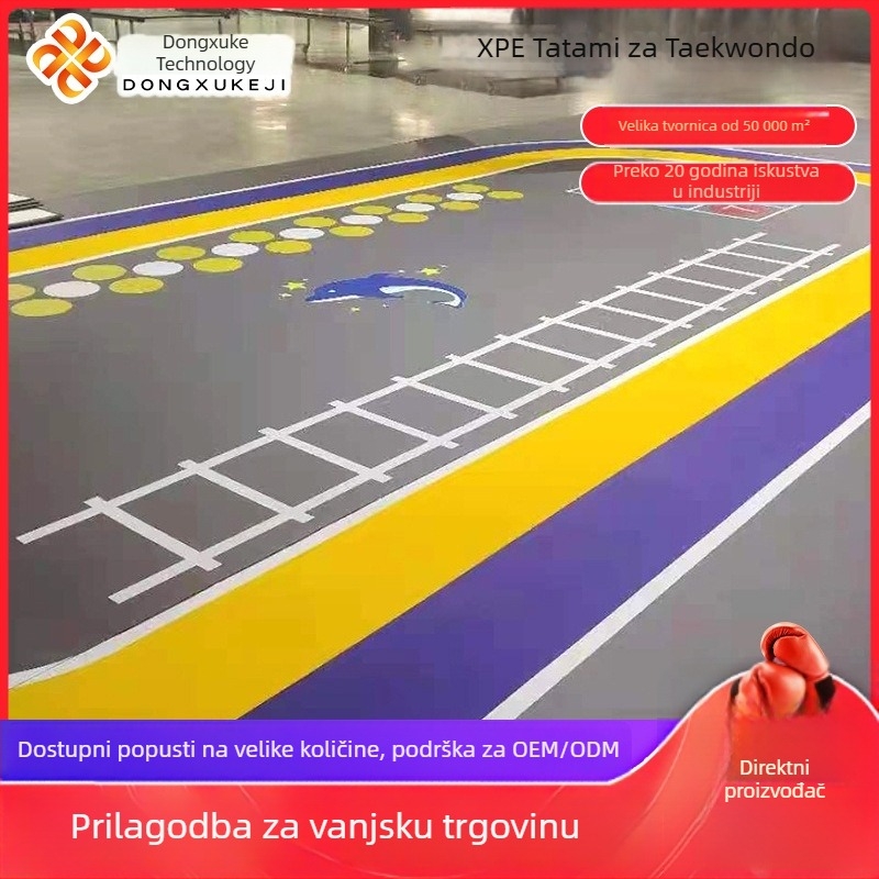 Prilagođene podloge za taekwondo i borilačke vještine | Judo podloge od visoko guste pjene za ples i fitness