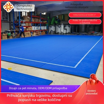 Prilagođeni boksački podložak s XPE za treninge borilačkih vještina i Taekwondo, rolna sportska podloga, jednostavna za čišćenje