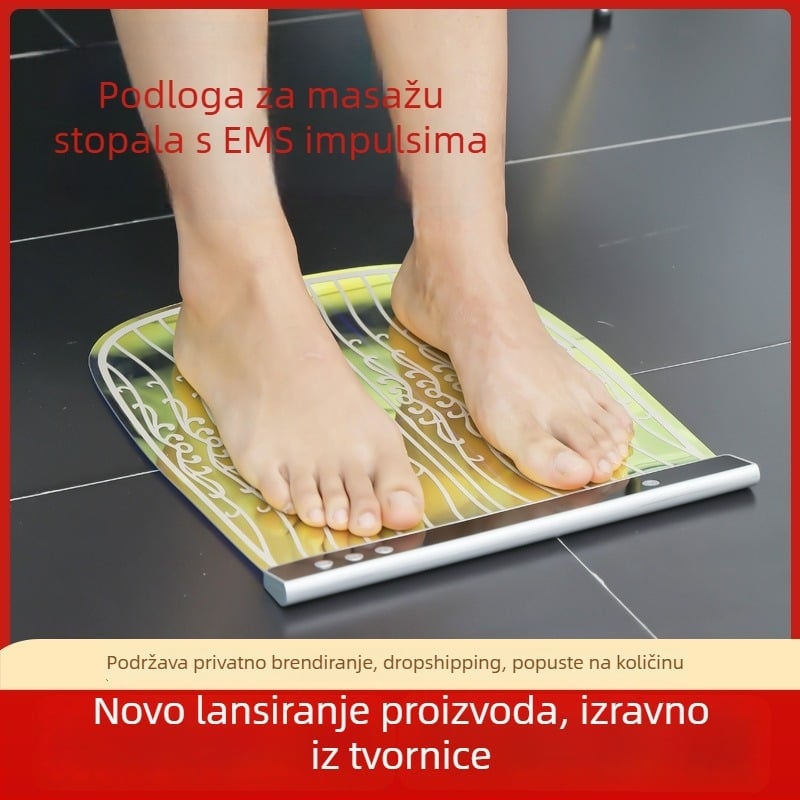 Podloga za masažu stopala s EMS pulsnim maserom – kućna upotreba