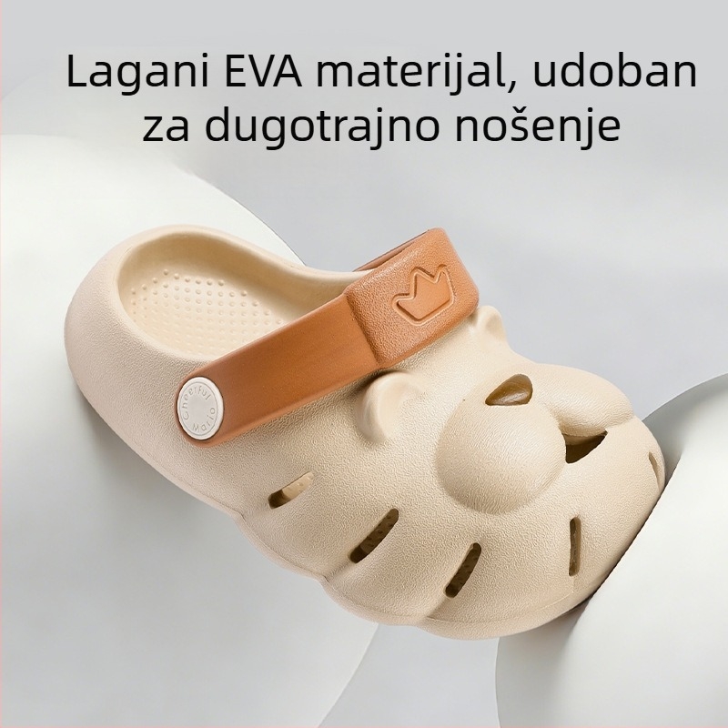 Happy Mary Dječje Crocs-stil sandale s motivom Malog lava za ljeto, na plažu