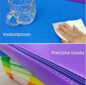 Taekwondo boksački flip madrac, 3-slojni sklopivi gimnastički madrac sa jezgrom od pjene, za ples i jogu