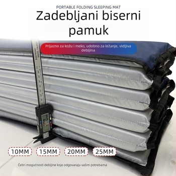 Sklopiva dječja podloga za spavanje, otporna na vlagu i protuklizna
