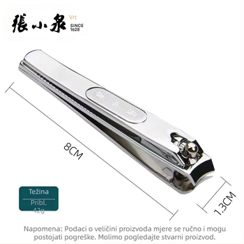 Zhang Xiaoquan kliješta za nokte ZJQ-105P, pakiranje s jednim komadom, kućna upotreba, prijenosno