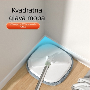 Okretni kanta za ploski mop, beskontakno pranje, odvajanje prljavštine, OEM prilagodba