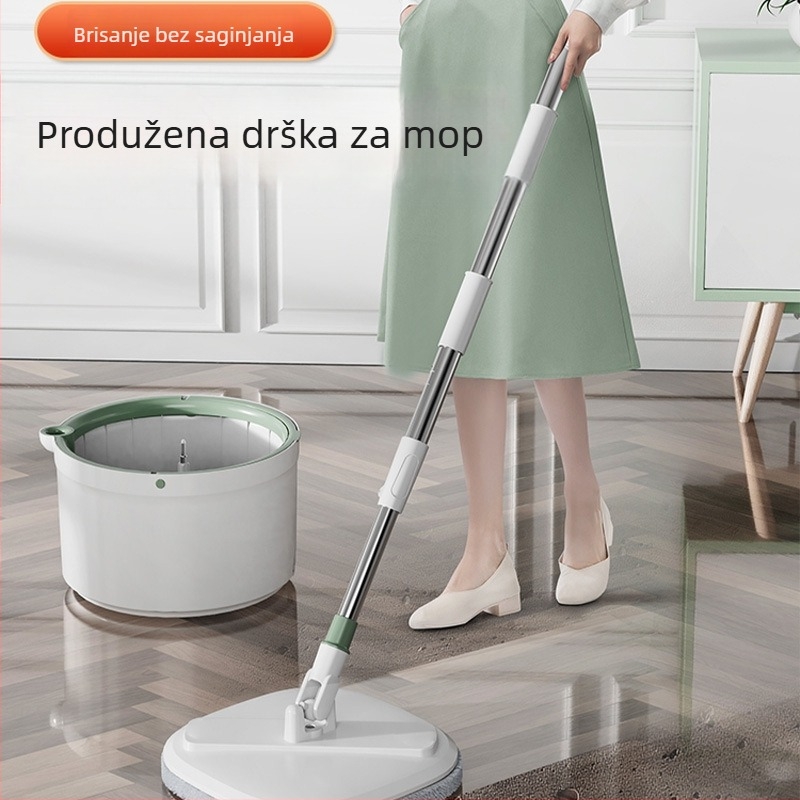 Okretni kanta za ploski mop, beskontakno pranje, odvajanje prljavštine, OEM prilagodba