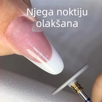 Brušenje glava u obliku NLO-a, 0,5 mm za oblikovanje rubova, brusni disk u ruskom stilu s prednjim izravnavanjem, alat za nokte
