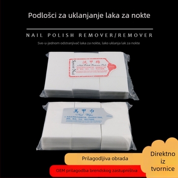 Pamukaste pločice za uklanjanje laka, vlaknaste maramice za uklanjanje laka, tvrdi diski za uklanjanje laka, alati za čišćenje za manikuru