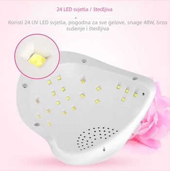 SUN5 PLUS UV lampa za nokte s LED, 48W, 2. generacija