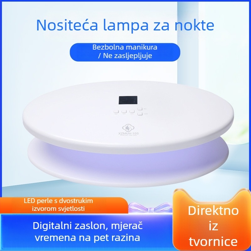 Pametna lampa za nokte s fototerapijom za gel nokte