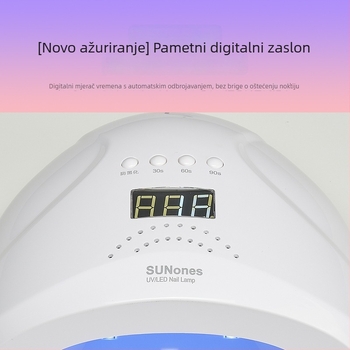 SUNone gel lak lampica s infracrvenim senzorom za automatsko prepoznavanje – sušenje i fototerapija noktiju