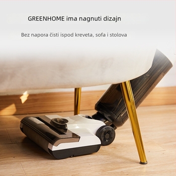 Greenhome GHA-T8 bežični robotski čistač: usisavanje, mopanje i pranje podova