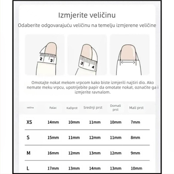 Korejski stil noktiju s šljokicama, minimalistički dizajn s promjenom boja, proljetni model, naljepnice za nokte za nošenje