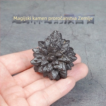 Egipatski kamen proročanstva — meteorit, sirovi uzorak minerala, dekorativni kamen, crni dijamant