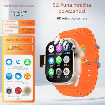 Huaqiangbei S10 dječji sat-telefon sa SIM utorom, vodootporan, kamera, Micro Chat, pametni sat