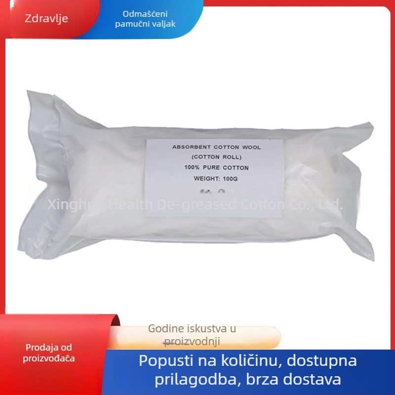Paket malih pamučnih rolni za uklanjanje šminke