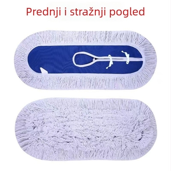Pamučni ravni mop za pločice, veliki, komercijalna upotreba