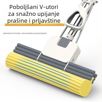 Rolna glava mop spužve, upija, zamjenska glava od gume i pamuka, universalna 273338CM