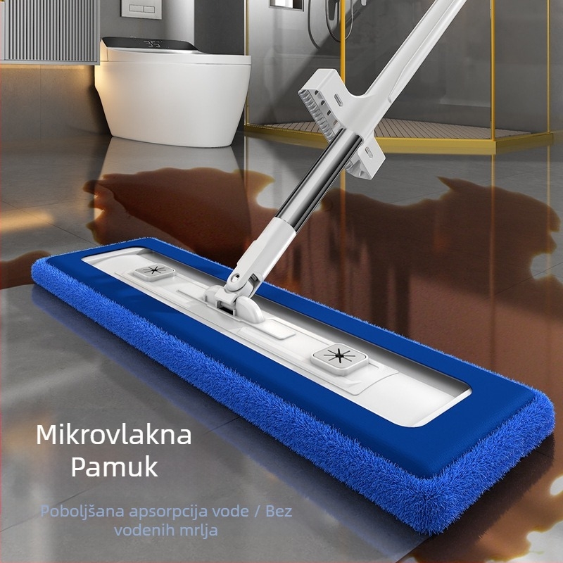 Chenille plošni mop 42 cm za suho i mokro čišćenje