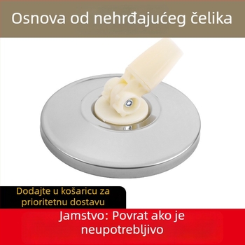 Okrugla glava mop od nehrđajućeg čelika s rotirajućim diskom i dijelovima, univerzalni dijelovi zamjene glave mop, okrugla glava mop