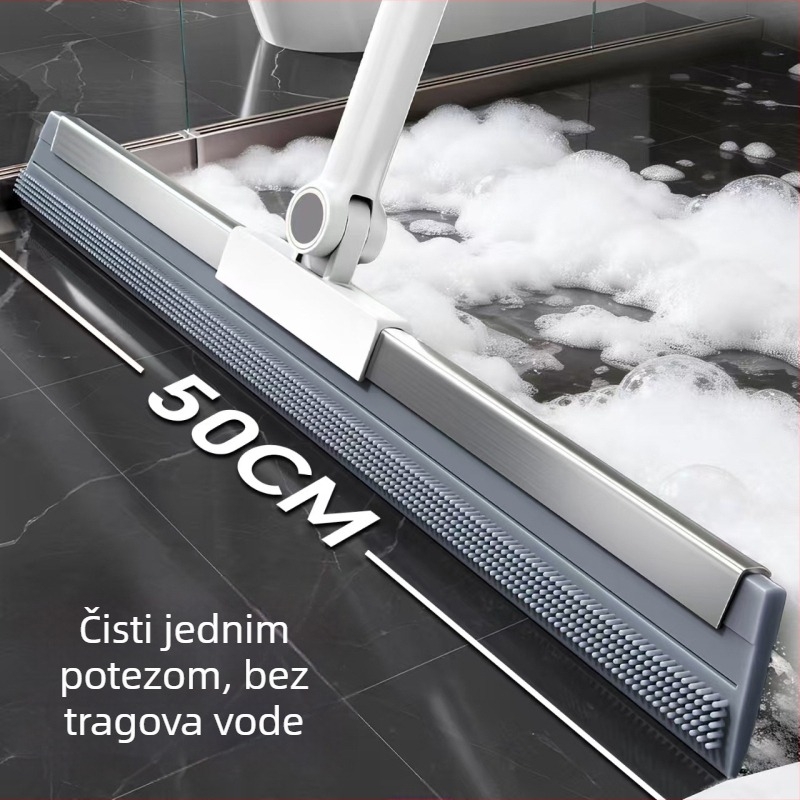 Silikonska kućna metla — mop za pod, uklanjanje vlasi iz kupaonice, alat za zahod