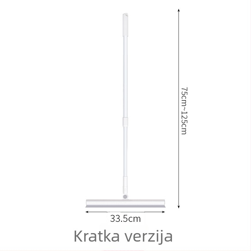Čarobna silikonska metla za pod i brisač vode za kupaonicu, brzo suši mokre podove, zidni držač.