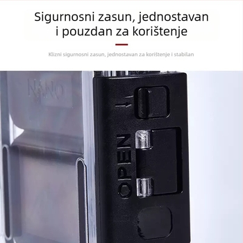 Vodootporno kućište za DJI Osmo Nano kameru, 60 m ronilačko kućište i zaštitni dodaci za kućište