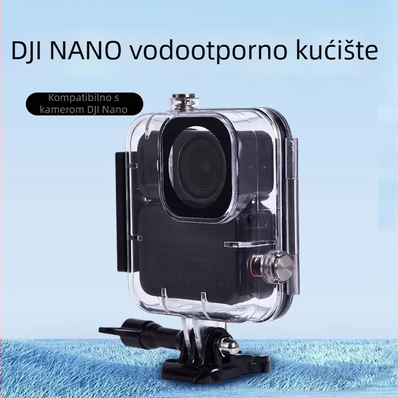 Vodootporno kućište za DJI Osmo Nano kameru, 60 m ronilačko kućište i zaštitni dodaci za kućište