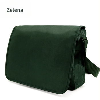 Nova crna vojno-zelena crossbody torba preko ramena, Liberation stil, taktička torba za aktivnosti na otvorenom, casual platnena vodootporna putna torba