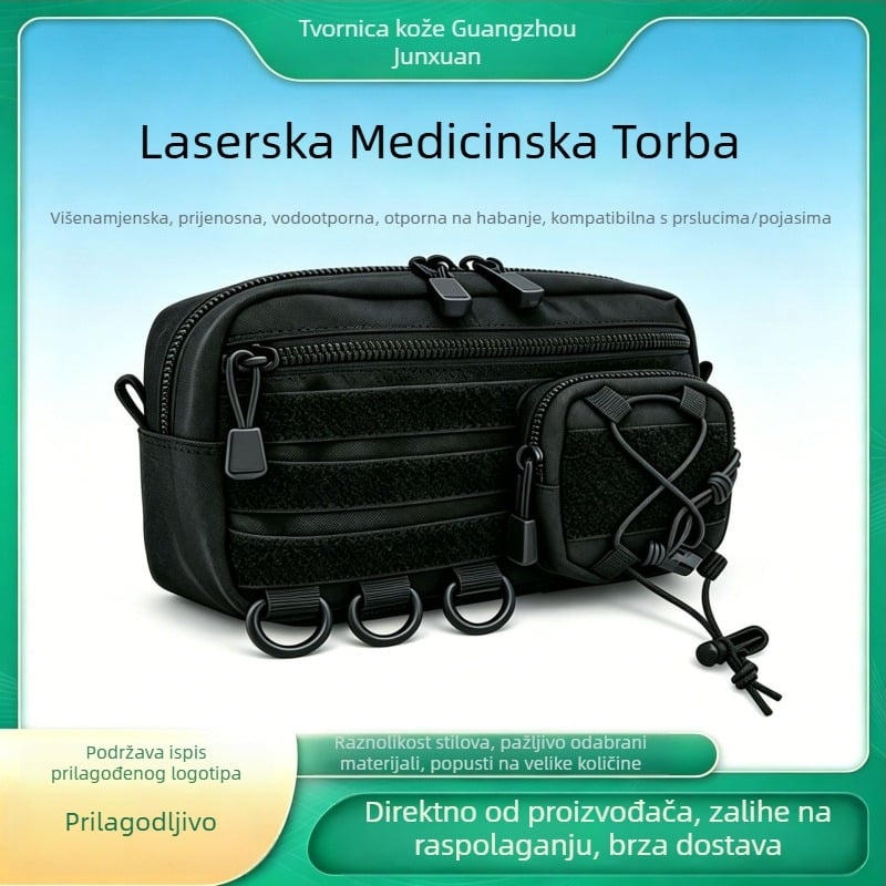 Vanjski planinski komplet prve pomoći, prenosna medicinska skladišna torba s MOLLE dodatkom