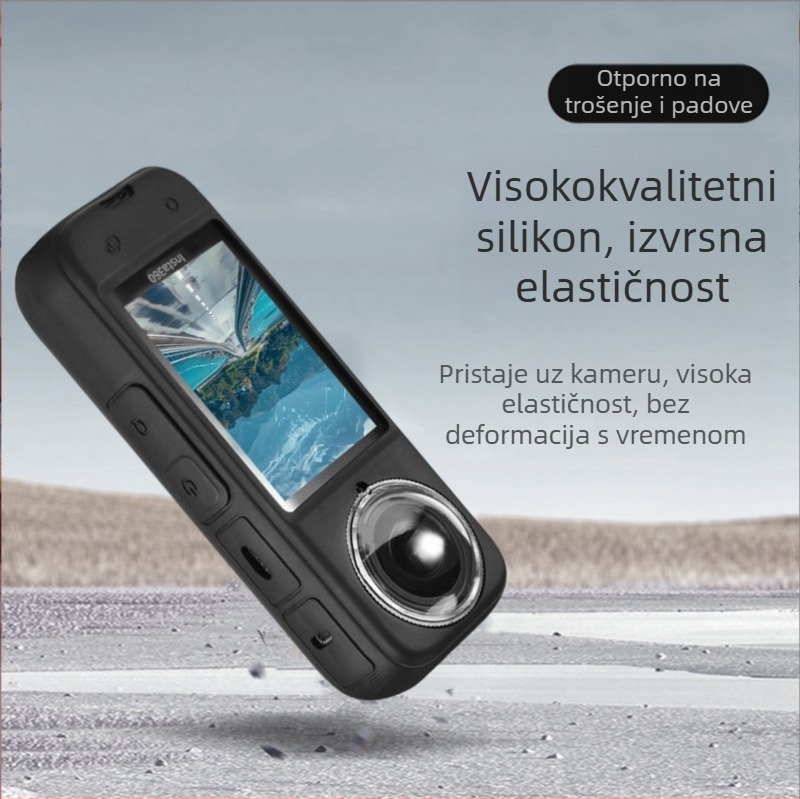 Insta360 X4 silikonski poklopac za objektiv i zaštitni poklopac kućišta