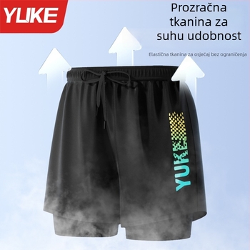 Muške kupaće hlače 2026, dvostruki sloj, za odrasle, dizajn protiv nelagode, komplet za tople izvore