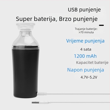 Ručni kompaktni vakuumski zatvarač za vanjsku upotrebu, prijenosna pumpa za vakuum za očuvanje hrane