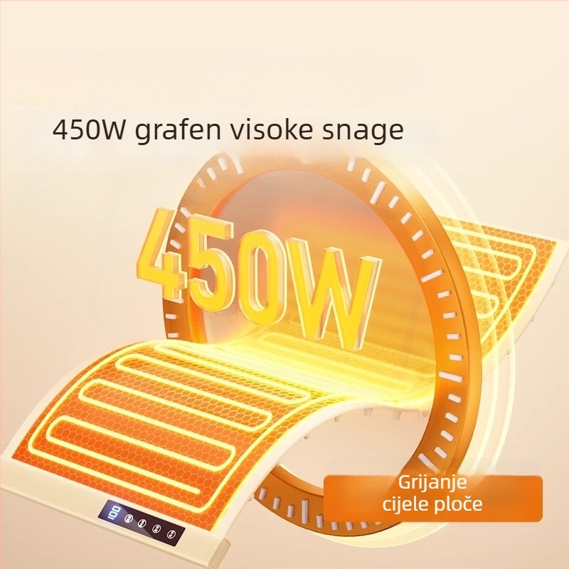 Luyao ploča za grijanje hrane, ploča za održavanje temperature, silikonska podloga za stol, novi model