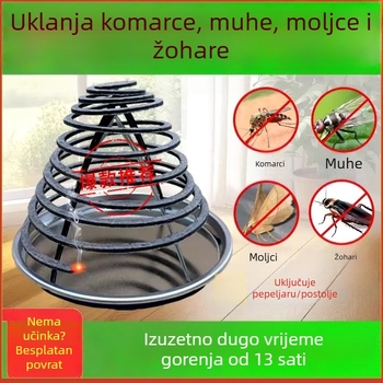 Ekstra-duge komar spirale, tri u jedan, za vanjsku upotrebu, za restorane i farme