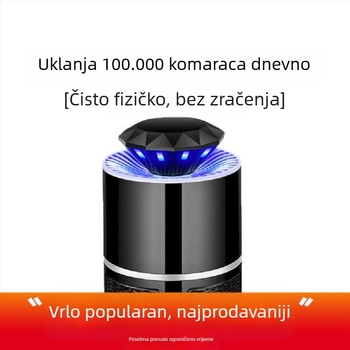 Lampa za uništavanje komaraca za spavaću sobu s fizičkim usisavanjem — sigurna za trudnice i dojenčad