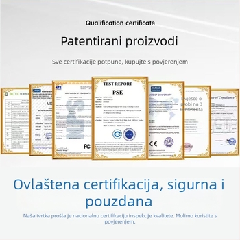 Ručni ventilator za hlađenje, mini veličine, USB punjivi, tih, visokih brzina