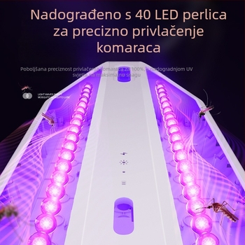 2025 Električna lampica za ubijanje komaraca – unutarnja upotreba, punjiva, za dom i hotel