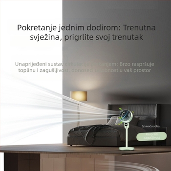 Ventilator za cirkulaciju zraka s 3D oscilacijom, stojeći konvekcijski ventilator za kućnu upotrebu i studentski dom